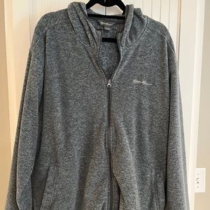 Eddie Bauer 100-wt fleece full-zip hoodie